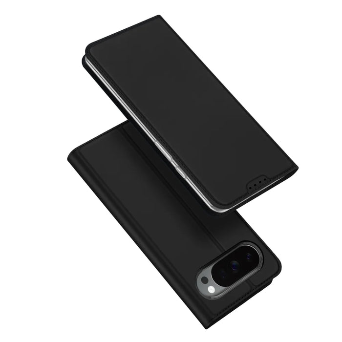 DUX DUCIS for Google Pixel 11 Skin Pro Series Case Leather Stand Cover Card Holder - Black - 1