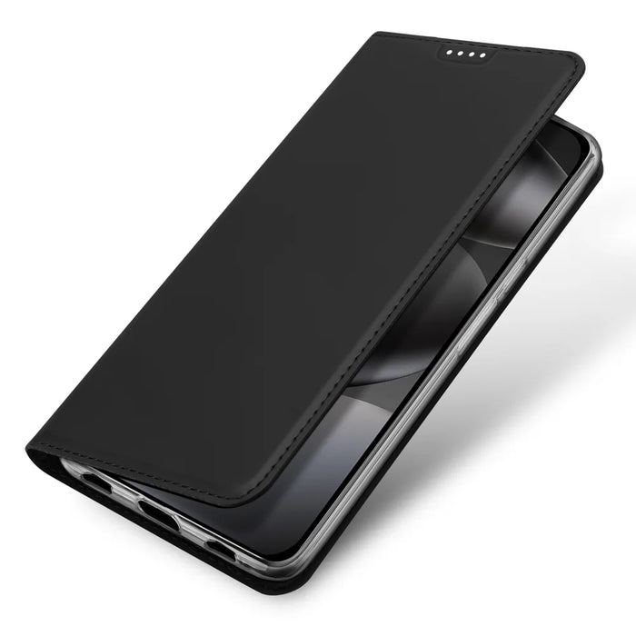 DUX DUCIS for Google Pixel 11 Skin Pro Series Case Leather Stand Cover Card Holder - Black - 4