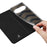 DUX DUCIS for Google Pixel 11 Skin Pro Series Case Leather Stand Cover Card Holder - Black - 7