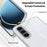 For Samsung Galaxy S26 FE Clear Phone Case TPU+Acrylic Shockproof Phone Back Cover - Clear - 6
