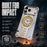 For iPhone 17 Pro Magnetic Case Creative Watch Design TPU + Alloy Frame Shockproof Phone Cover - Silver - 2