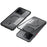 For vivo iQOO 15T 5G Magnetic Case Aluminium Alloy PC Matte Phone Cover Pop-Up Snap Lock - Black - 1