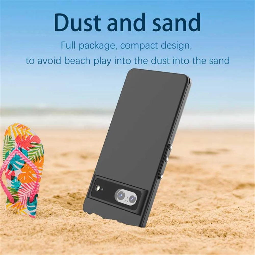 REDPEPPER For Google Pixel 7 5G IP68 Waterproof Phone Case Shockproof Protective Phone Back Cover - 6