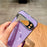 For Google Pixel 9 Pro XL Magnetic Case Full Lens Coverage Electroplated TPU Shockproof Phone Cover - Baby Blue - 5