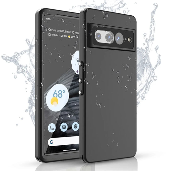 REDPEPPER For Google Pixel 7 Pro 5G IP68 Waterproof Anti-drop Phone Case Dustproof Phone Back Cover - 1