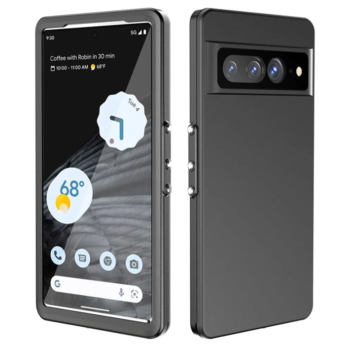 REDPEPPER For Google Pixel 7 Pro 5G IP68 Waterproof Anti-drop Phone Case Dustproof Phone Back Cover - 2