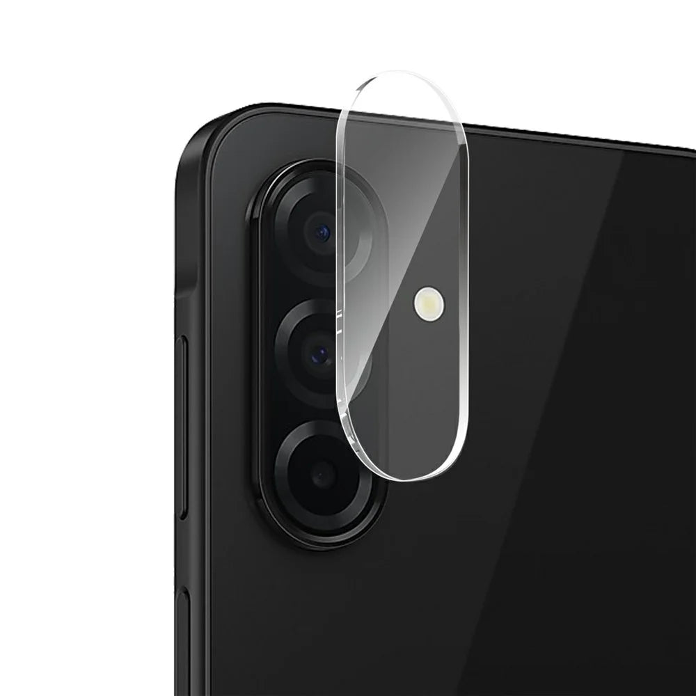 NORTHJO For Samsung Galaxy A26 5G Case Transparent PC+TPU Phone Cover Set with Screen Film + Lens Film - Transparent - 4