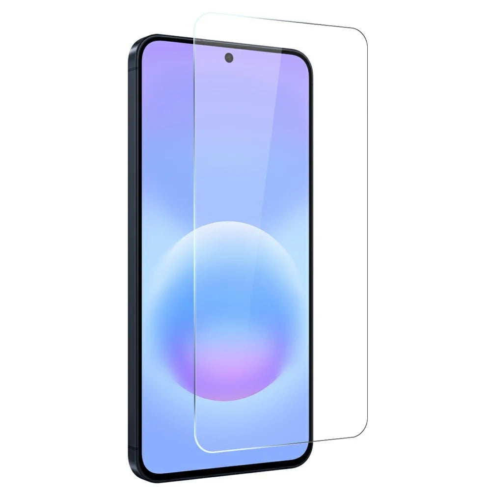 NORTHJO For Samsung Galaxy A57 5G Case Four Corner Shockproof TPU Clear Phone Cover with Tempered Glass Film - Transparent - 3