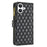 BINFEN COLOR for iPhone 17 BF Style-15 Leather Case Zipper Pocket Rhombus Phone Cover - Black - 3