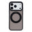 For iPhone 18 Pro Max / 17 Pro Max Case Rotating Kickstand TPU + PC Anti-slip Matte Phone Back Cover - Black - 1
