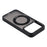 For iPhone 18 Pro Max / 17 Pro Max Case Rotating Kickstand TPU + PC Anti-slip Matte Phone Back Cover - Black - 5