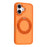 For iPhone 16 Plus Case Rotating Kickstand TPU + PC Anti-slip Matte Phone Back Cover - Orange - 2
