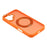 For iPhone 16 Plus Case Rotating Kickstand TPU + PC Anti-slip Matte Phone Back Cover - Orange - 4