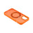 For iPhone 15 Case Rotating Kickstand TPU + PC Anti-slip Matte Phone Back Cover - Orange - 4