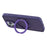 For iPhone 14 Pro Max Case Rotating Kickstand TPU + PC Anti-slip Matte Phone Back Cover - Purple - 4