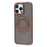 For iPhone 14 Pro Case Rotating Kickstand TPU + PC Anti-slip Matte Phone Back Cover - Gold - 2