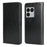 For Sony Xperia 1 VIII Case Crazy Horse Texture Split Leather Wallet Phone Cover - Black - 1