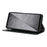 For Sony Xperia 1 VIII Case Crazy Horse Texture Split Leather Wallet Phone Cover - Black - 4