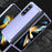 Shockproof Case for Samsung Galaxy Z Fold4 5G Anti-Fall Hard PC Phone Case Rubberized Protective Case with Elastic Strap - Purple - 4
