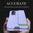 Shockproof Case for Samsung Galaxy Z Fold4 5G Anti-Fall Hard PC Phone Case Rubberized Protective Case with Elastic Strap - Purple - 5