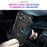 For iPhone 18 Pro Max / 17 Pro Max Case PC + TPU Phone Cover with Kickstand - Black - 4