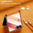 SULADA For Samsung	Galaxy Z Flip8 Case Rhombus Leather+PC Phone Cover with Shoulder Strap - Orange - 3