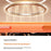 For iPhone 17 Pro Magnetic Case Clear Shockproof Anti-Scratch PC TPU Phone Cover - Orange - 2