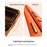 For iPhone 17 Pro Magnetic Case Crystal Clear Acrylic + TPU Scratch-Resistant Back Cover - Orange - 4