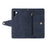 For Samsung Galaxy A27 5G Case Zipper Wallet Rivet Decor Leather Phone Cover with Wrist Strap - Blue - 6
