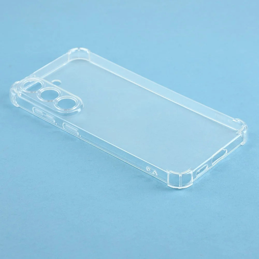 For Samsung Galaxy S26 FE TPU Case Reinforced Corners Drop-proof Phone Cover - Transparent - 3