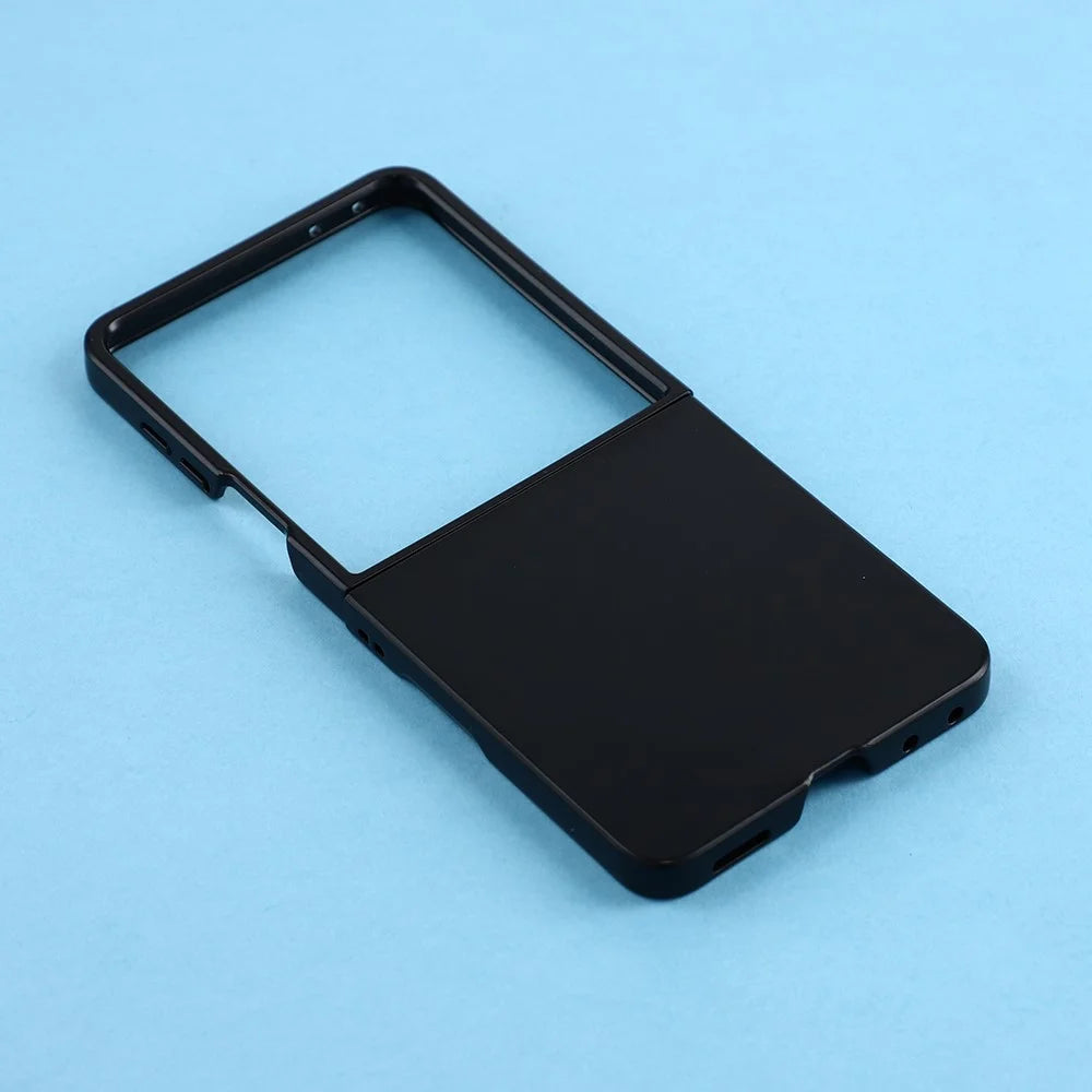 For Samsung Galaxy Z Flip8 Case Slim Hard PC Shockproof Phone Back Cover - Black - 2