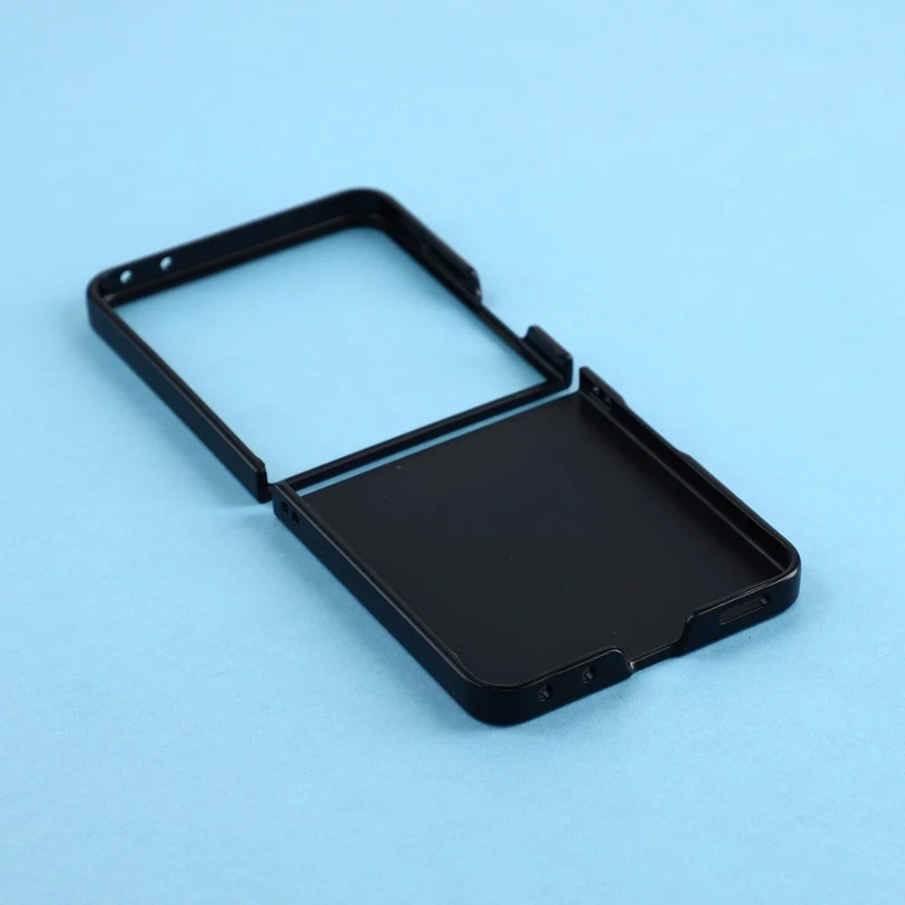 For Samsung Galaxy Z Flip8 Case Slim Hard PC Shockproof Phone Back Cover - Black - 4