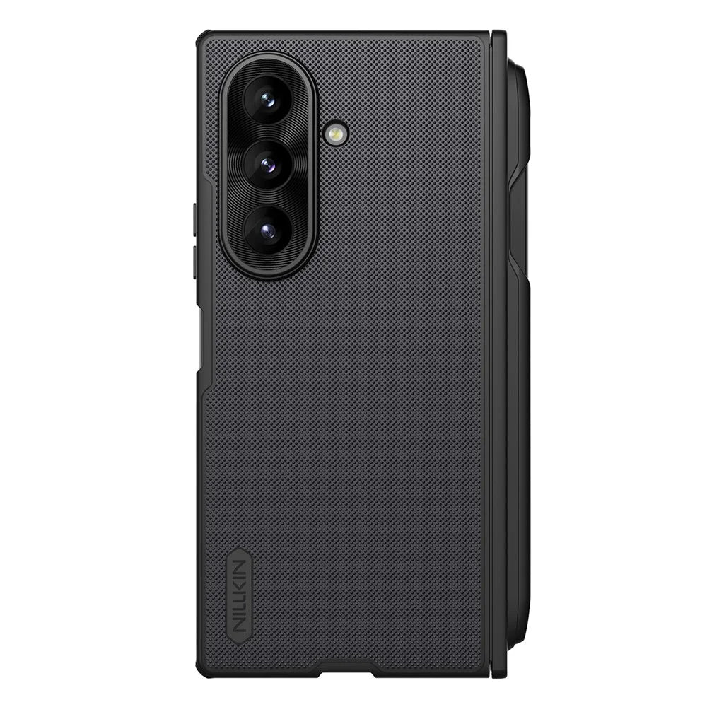 NILLKIN Super Frosted Shield Fold for Samsung Galaxy Z Fold8 Ultra Magnetic Case PC Matte Phone Cover with Stylus Pen - Black - 2