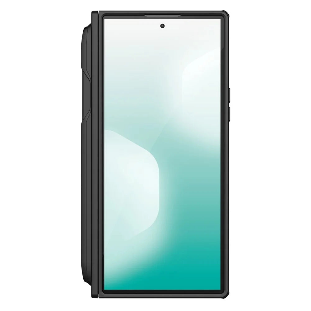 NILLKIN Super Frosted Shield Fold for Samsung Galaxy Z Fold8 Ultra Magnetic Case PC Matte Phone Cover with Stylus Pen - Black - 5