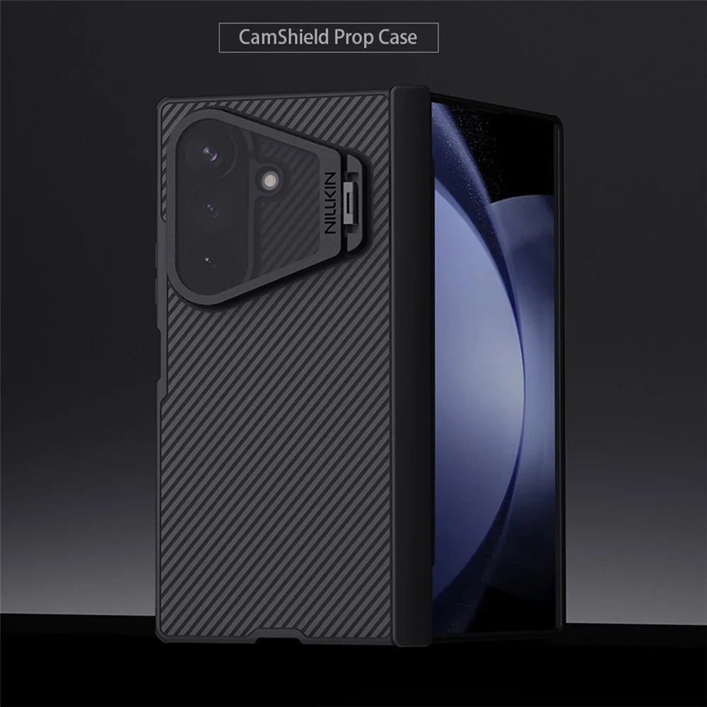 NILLKIN CamShield Prop Magnetic Series For Samsung Galaxy Z Fold8 Ultra Case TPU PC Phone Cover with Clear Camera Lid - 6