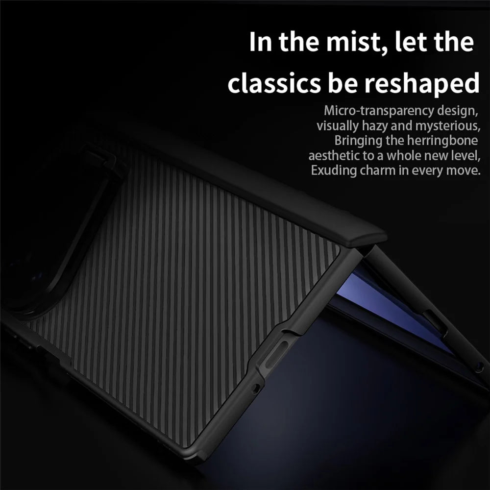 NILLKIN CamShield Prop Magnetic Series For Samsung Galaxy Z Fold8 Ultra Case TPU PC Phone Cover with Clear Camera Lid - 7