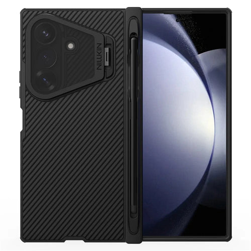 NILLKIN CamShield Prop Magnetic Series For Samsung Galaxy Z Fold8 Ultra Case PC Phone Cover with Clear Camera Lid   /   Stylus Pen - 1
