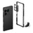 For Sony Xperia 1 VIII Bumper Cases Metal Frame Heat Dissipation Cover with Lens Protector - Black - 1