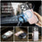 CASEME 053 for iPhone 18 Pro Max / 17 Pro Max Case Magnetic RFID Blocking Wallet Flip Leather Phone Cover - Champagne Gold - 3