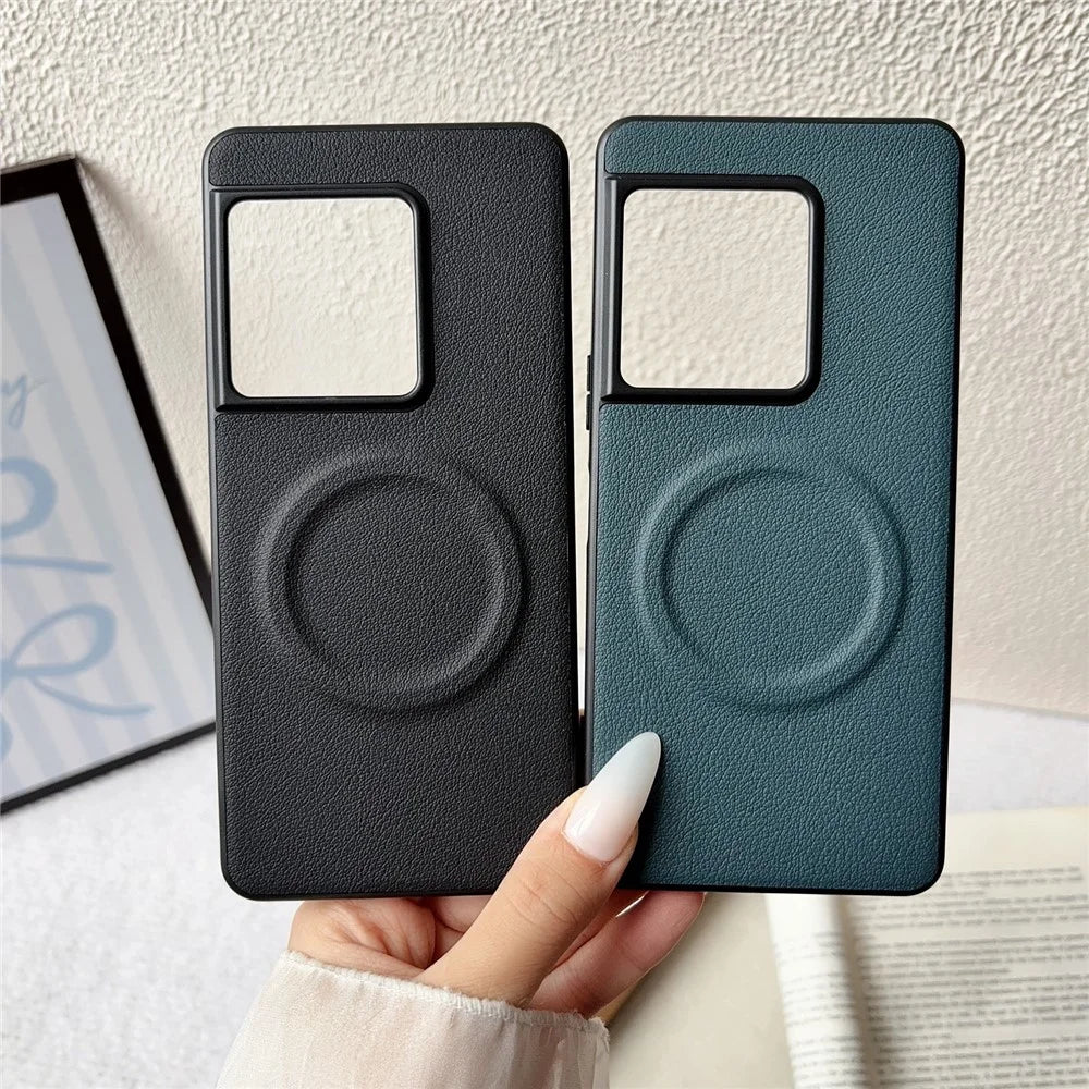 For Sony Xperia 1 VIII Magnetic Case PU Leather + TPU Phone Back Cover - Black - 4