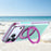 For iPhone 18 Pro Max / 17 Pro Max Case Rotating Kickstand TPU + PC Color Contrast Phone Cover - Blue - 7
