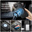 AUTSPACE for iPhone 14 A15 Case RFID Blocking Wallet Leather Magnetic Phone Cover - Black - 6