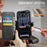 AUTSPACE for iPhone 17 Pro A15 Case RFID Blocking Wallet Leather Magnetic Phone Cover - Black - 7