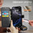 AUTSPACE for iPhone 13 Pro A15 Case RFID Blocking Wallet Leather Magnetic Phone Cover - Black - 7