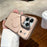 For iPhone 17 Pro Magnetic Case Hidden Camera Kickstand PC + TPU Phone Cover with Tempered Glass Screen Protector - Khaki - 2