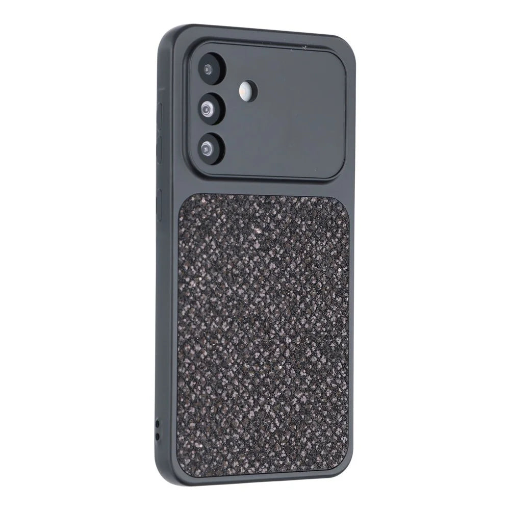 For Samsung Galaxy A27 5G Case Diamond Glitter TPU Shockproof Cover - Black - 3