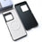 For Sony Xperia 1 VIII Magnetic Case X-Patterned TPU PU Leather PC Anti-Drop Phone Cover - Black - 6