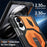For Samsung Galaxy Z Fold8 Case Kickstand Hinge Protection Rugged PC + TPU Phone Cover - Orange - 7