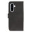 For Samsung Galaxy S26 FE Case Flip Wallet Striped Texture Leather Phone Cover - Black - 5