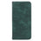 For Samsung Galaxy S26 FE Case Strong Magnetic Leather Wallet Phone Cover with Striped Texture - Green - 5